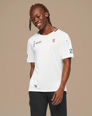 White On Penn Relays T Men's T-shirts | USA_ON8585