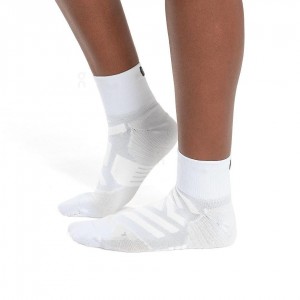 White On Performance Mid Men's Socks | USA_ON8941