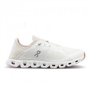 White / Beige On Cloud 5 Coast Men's Sneakers | USA_ON9023