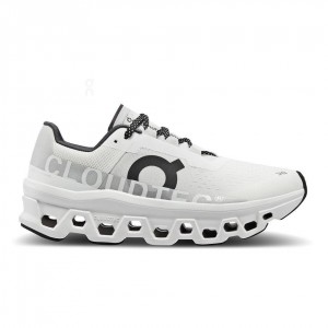 White / Black On Cloudmonster Women's Road Running Shoes | USA_ON8258