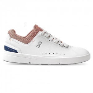 White / Brown On THE ROGER Advantage Women's Sneakers | USA_ON8427