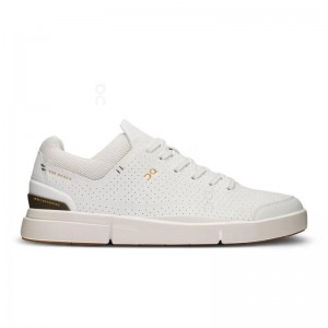 White / Brown On THE ROGER Centre Court Men's Sneakers | USA_ON9087