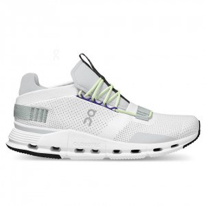 White / Green On Cloudnova Men's Sneakers | USA_ON1173