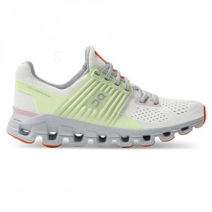White / Green On Cloudswift Women's Road Running Shoes | USA_ON8444