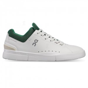 White / Green On THE ROGER Advantage Women's Sneakers | USA_ON8498