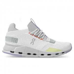 White / Grey On Cloudnova Women's Sneakers | USA_ON8222