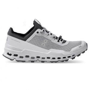 White / Grey On Cloudultra Women's Trail Running Shoes | USA_ON8400