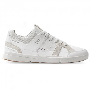 White / Grey On THE ROGER Clubhouse Men's Sneakers | USA_ON8715
