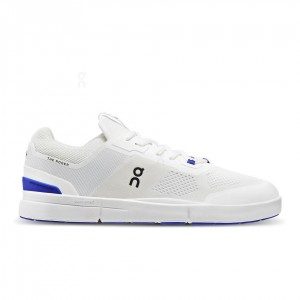 White / Royal On THE ROGER Spin Men's Sneakers | USA_ON9045