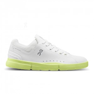 White / Yellow On THE ROGER Advantage Men's Sneakers | USA_ON8387