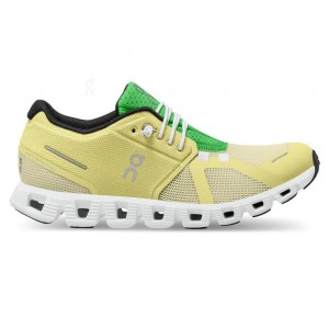 Yellow On Cloud 5 Push Women's Sneakers | USA_ON8685
