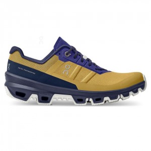 Yellow / Purple On Cloudventure Women's Trail Running Shoes | USA_ON8045