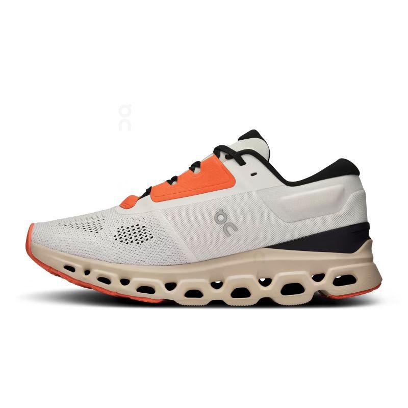 Beige On Cloudstratus 3 Women's Road Running Shoes | USA_ON8015