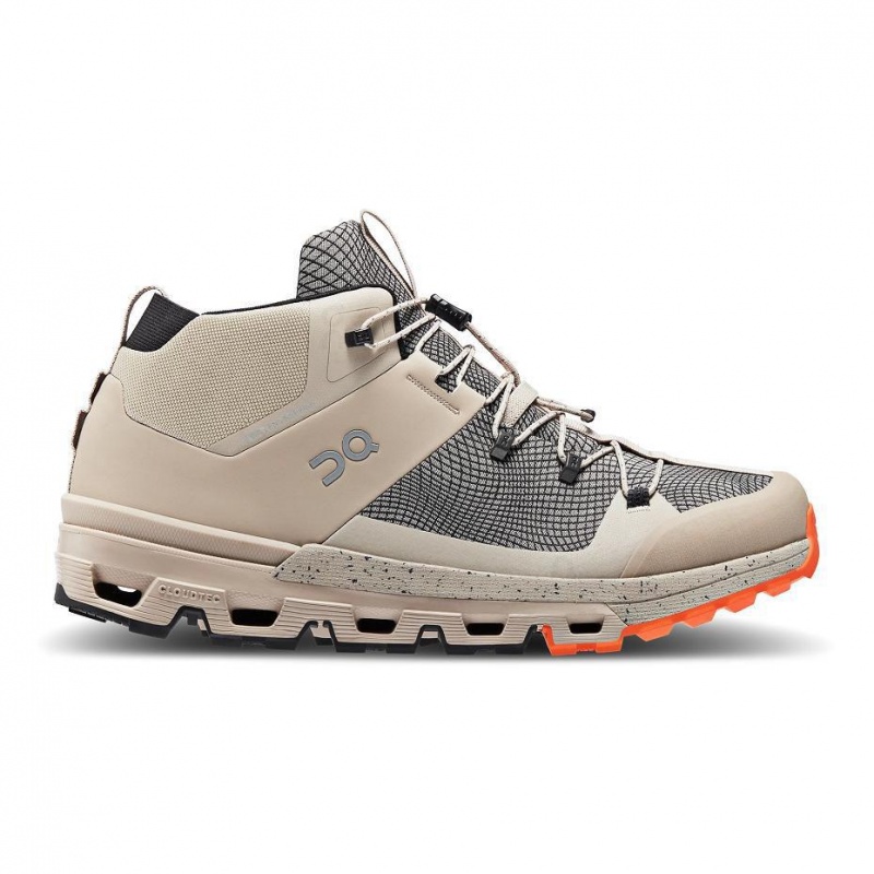 Beige On Cloudtrax Sensa Men\'s Hiking Boots | USA_ON9093