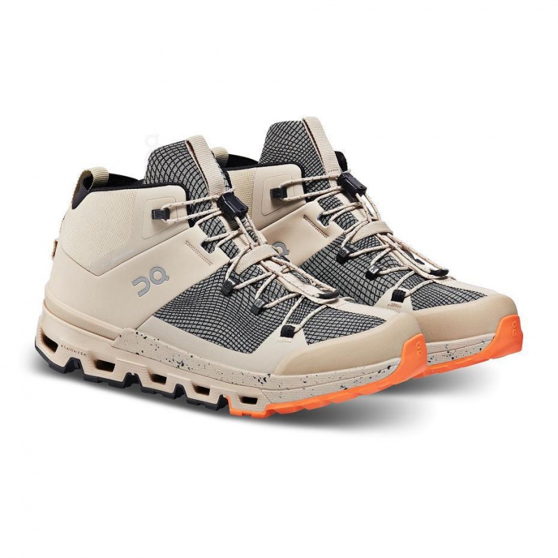 Beige On Cloudtrax Sensa Women's Hiking Boots | USA_ON8217