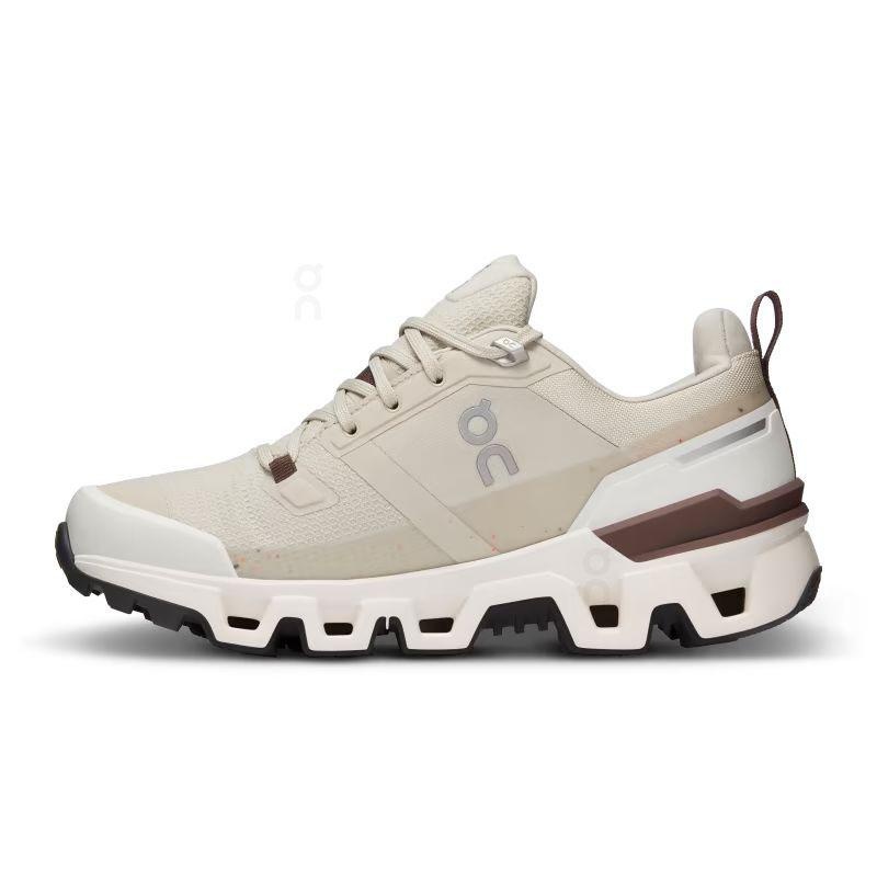 Beige On Cloudwander Waterproof Women's Hiking Shoes | USA_ON8579