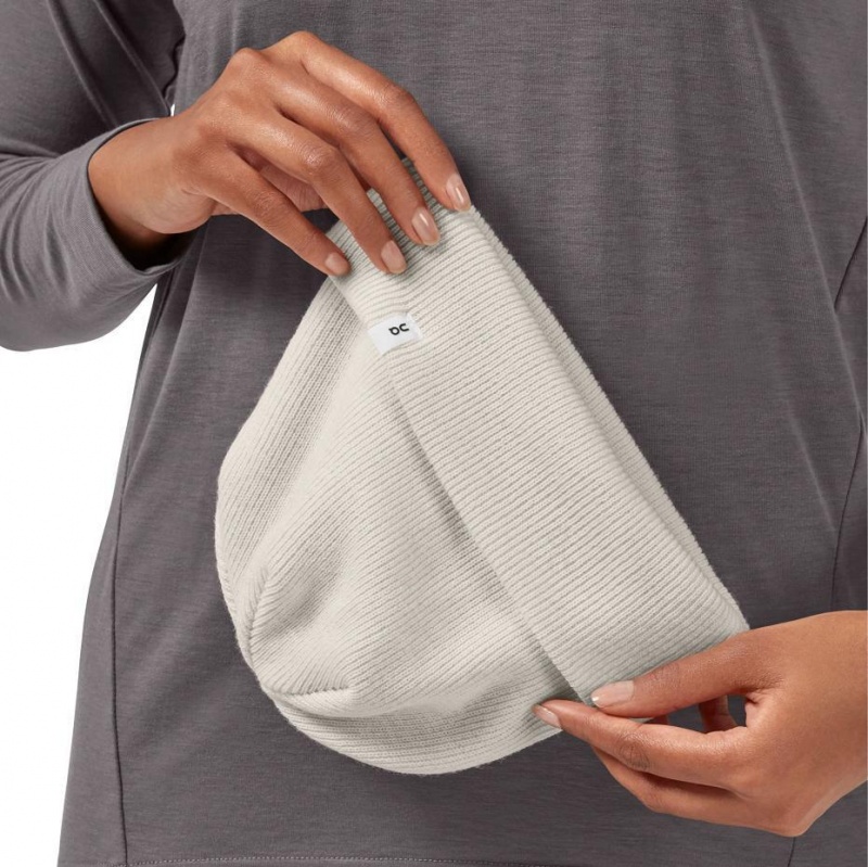 Beige On Merino Men's Beanie | USA_ON9046