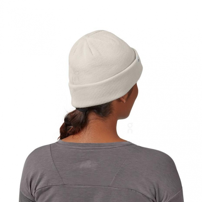 Beige On Merino Men's Beanie | USA_ON9046