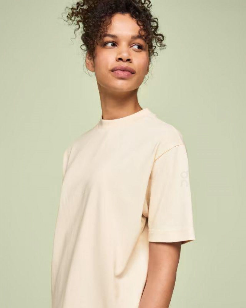 Beige On Studio-T Women's T-shirts | USA_ON8908