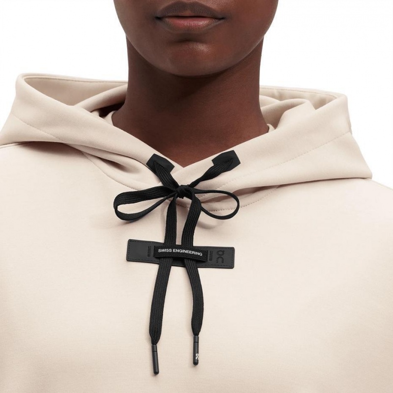 Beige On Women's Hoodie | USA_ON8888
