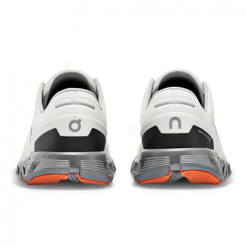 Beige / Orange On Cloud X 3 Men's Road Running Shoes | USA_ON8192