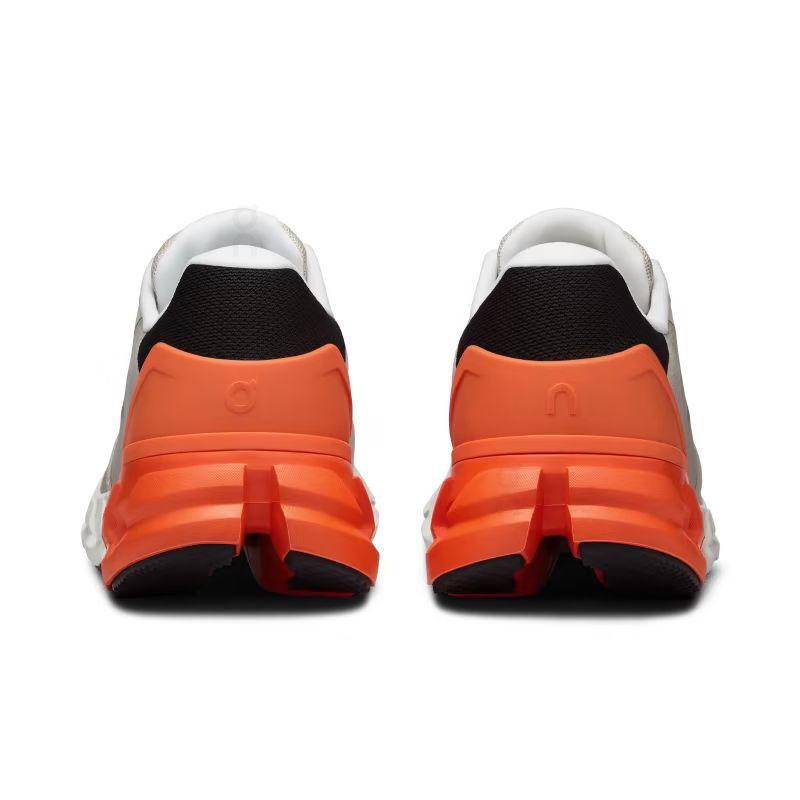 Beige / Orange On Cloudflyer 4 Women's Road Running Shoes | USA_ON8112