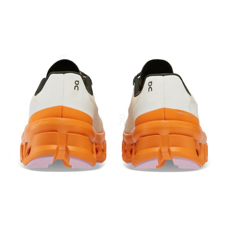 Beige / Orange On Cloudmonster Women's Road Running Shoes | USA_ON8138