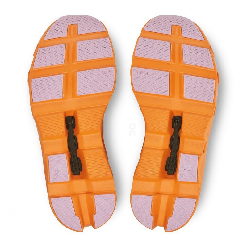 Beige / Orange On Cloudmonster Women's Road Running Shoes | USA_ON8138