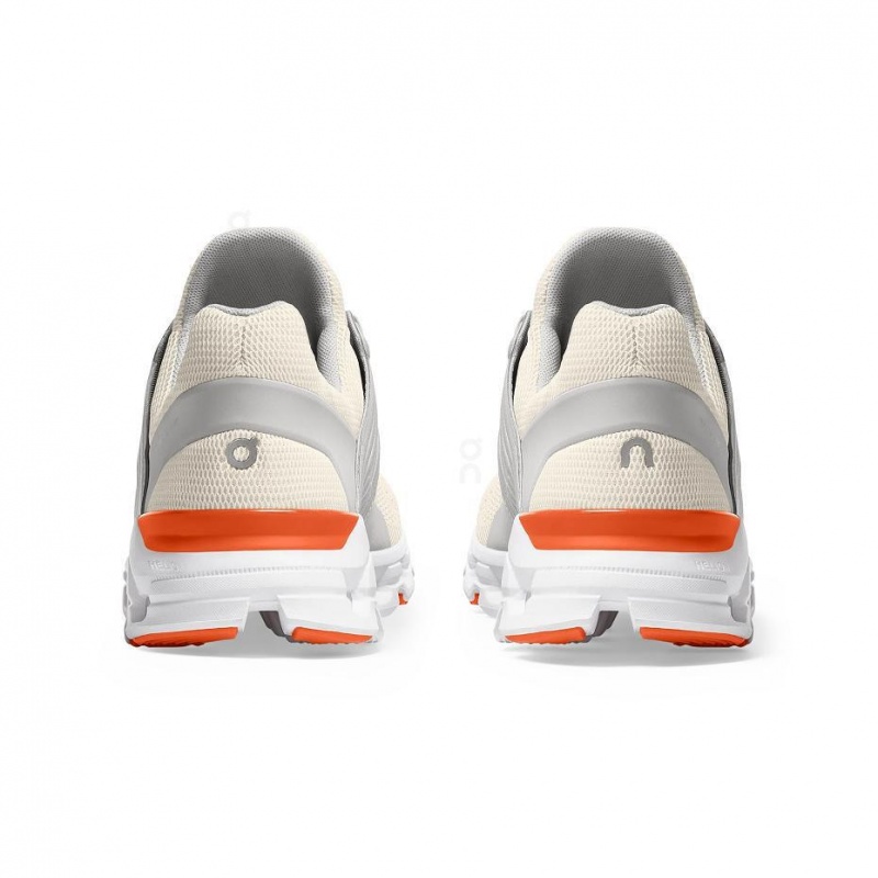 Beige / Orange On Cloudswift Men's Road Running Shoes | USA_ON8862