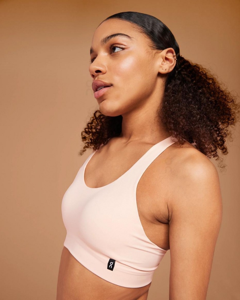 Beige / Purple On Active Women's Bras | USA_ON8878