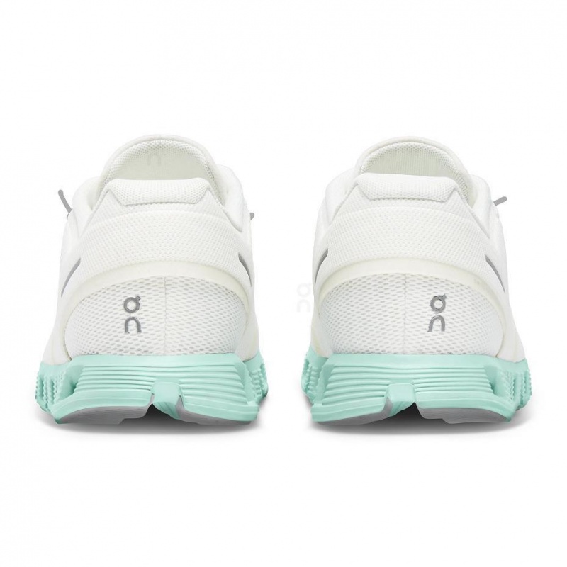 Beige / Turquoise On Cloud 5 Men's Sneakers | USA_ON9097