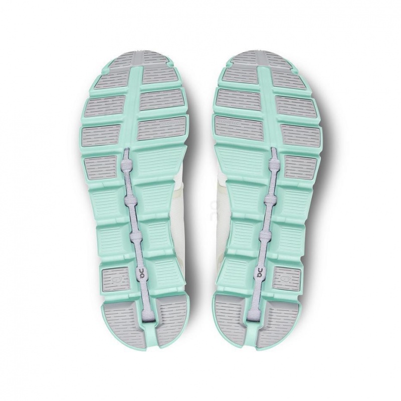 Beige / Turquoise On Cloud 5 Men's Sneakers | USA_ON9097