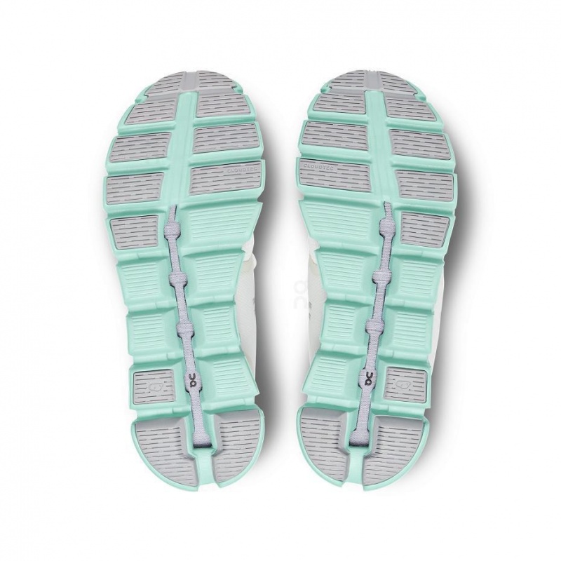 Beige / Turquoise On Cloud 5 Women's Sneakers | USA_ON8562