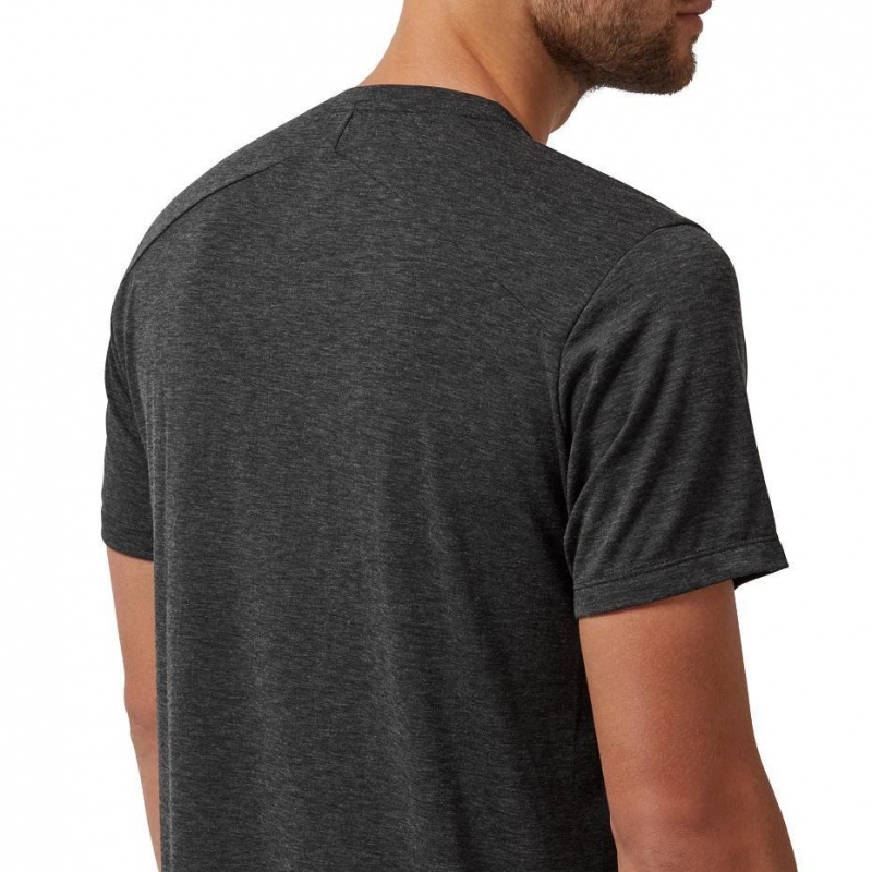 Black On Active-T Men's T-shirts | USA_ON8019