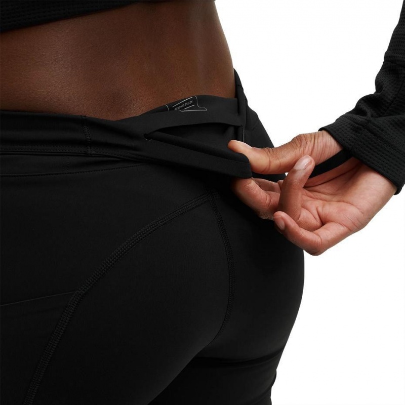Black On Active Lumos Women's Shorts | USA_ON8801