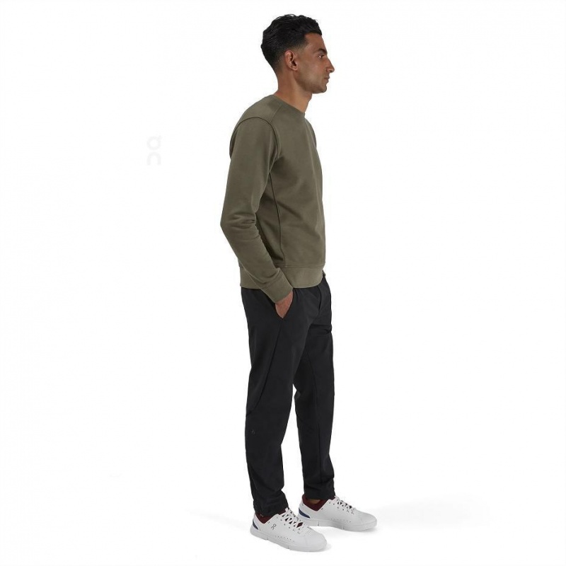 Black On Active Men's Pants | USA_ON8543