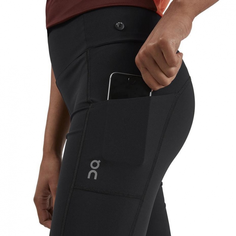 Black On Active Women's Shorts | USA_ON8396