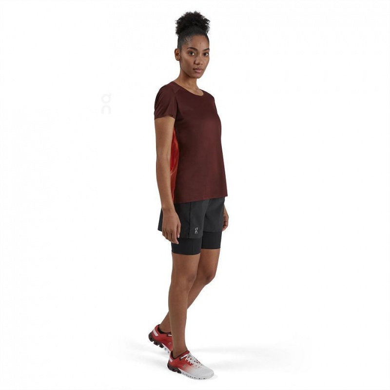 Black On Active Women's Shorts | USA_ON8396