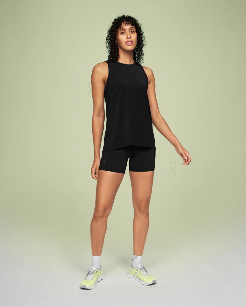Black On Active Women\'s Tank | USA_ON8318