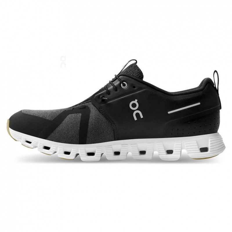 Black On Cloud 5 Terry Men's Sneakers | USA_ON9114