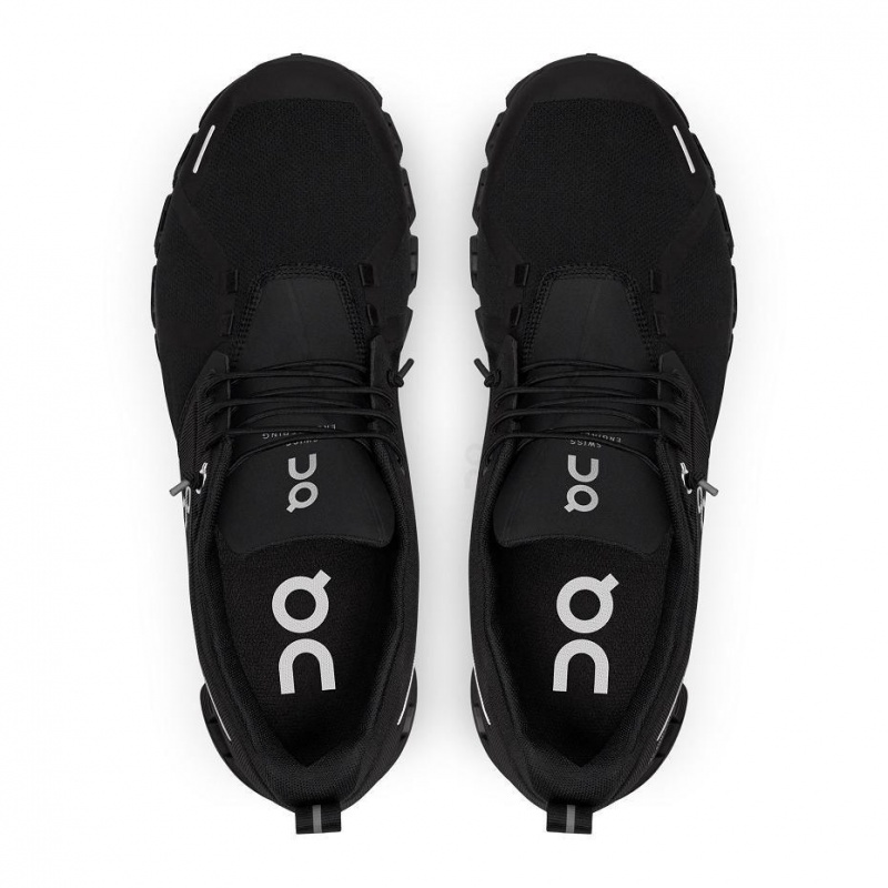 Black On Cloud 5 Waterproof Men's Sneakers | USA_ON9041