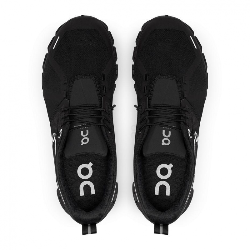 Black On Cloud 5 Waterproof Women's Sneakers | USA_ON8128