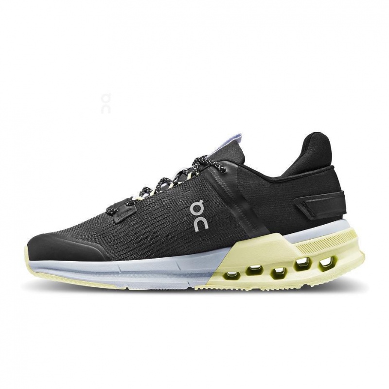 Black On Cloudnova Flux Women's Sneakers | USA_ON8674