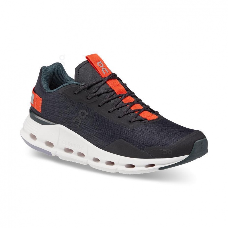 Black On Cloudnova Form Women's Sneakers | USA_ON8111