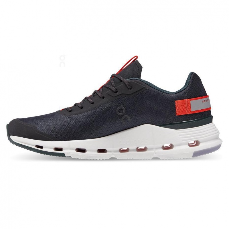 Black On Cloudnova Form Women's Sneakers | USA_ON8111