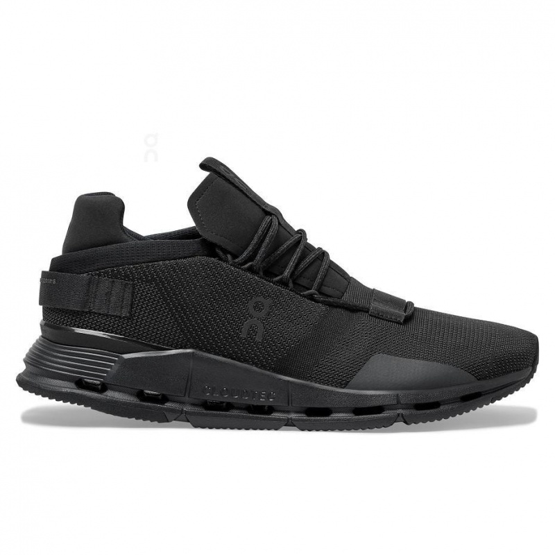 Black On Cloudnova Men\'s Sneakers | USA_ON1187