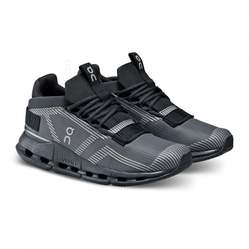Black On Cloudnova Void Women's Sneakers | USA_ON8154