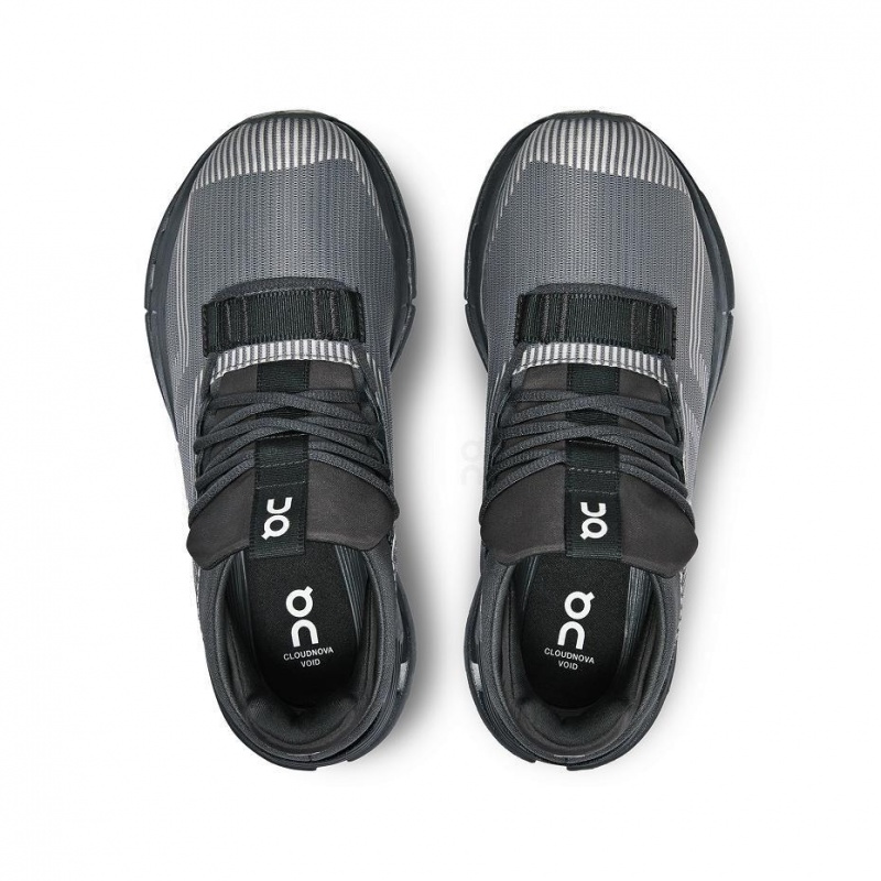 Black On Cloudnova Void Women's Sneakers | USA_ON8154
