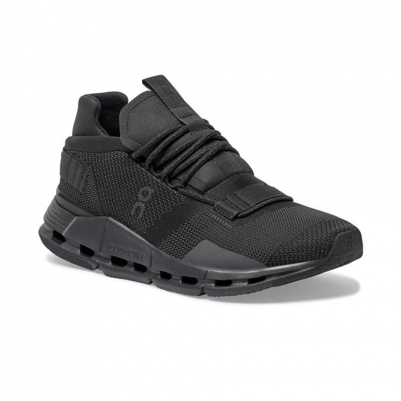 Black On Cloudnova Women's Sneakers | USA_ON8181