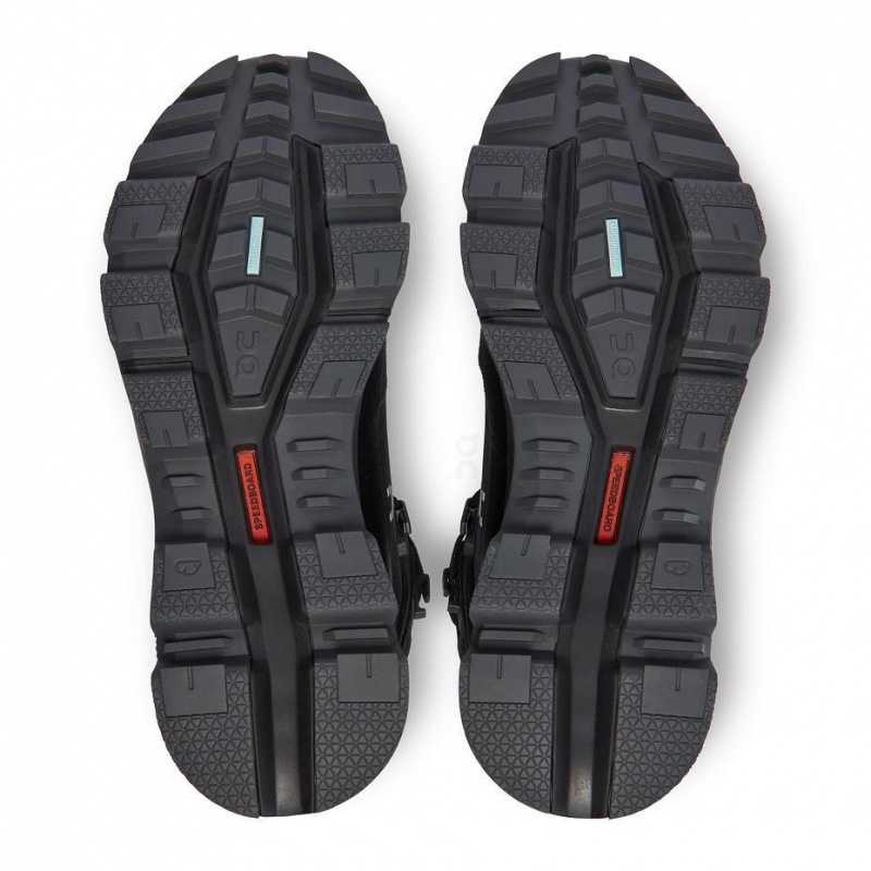 Black On Cloudrock 2 Waterproof Women's Hiking Boots | USA_ON8334